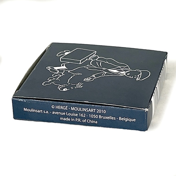 Adventures of Tintin "Explorers on the Moon" Metal Relief Figure - Picture 8 of 8